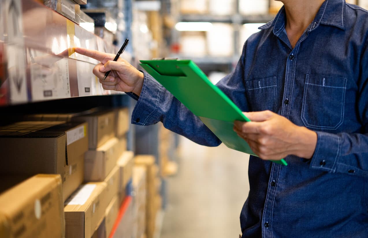 ERP for warehouse management work
